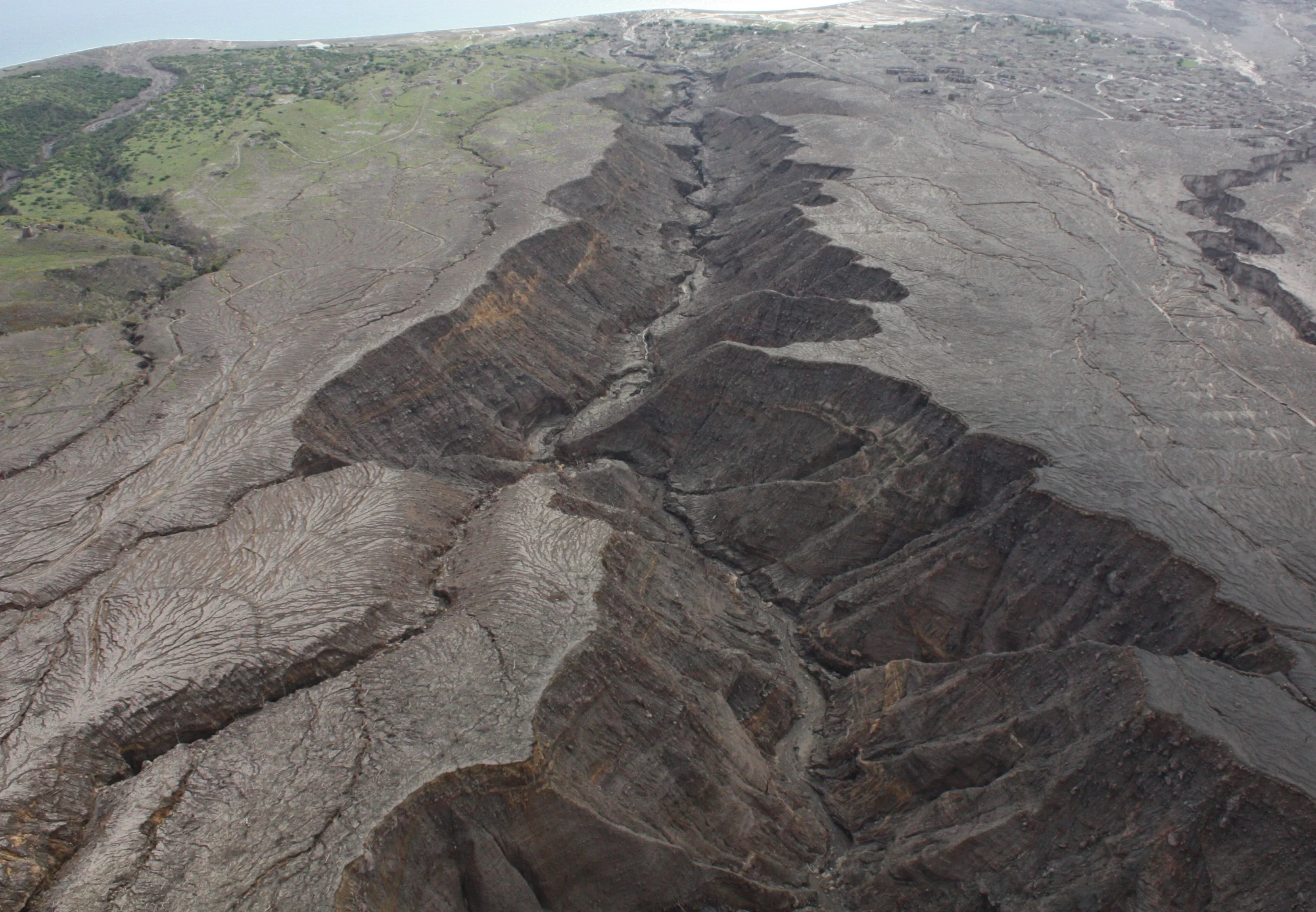 Soufriere Hills volcano pyroclastic deposits
