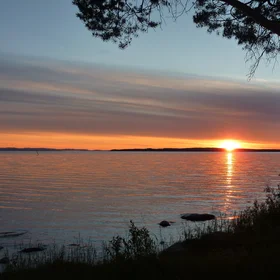 Sunset in Tällberg
