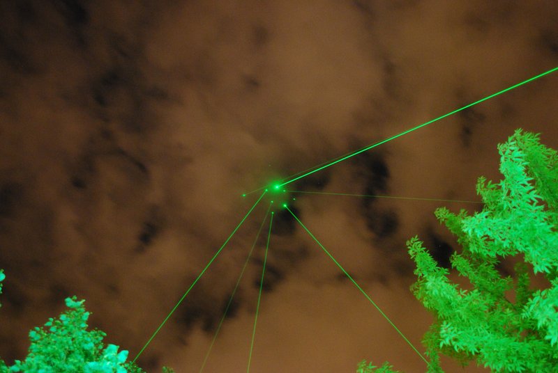 Lasers in the sky