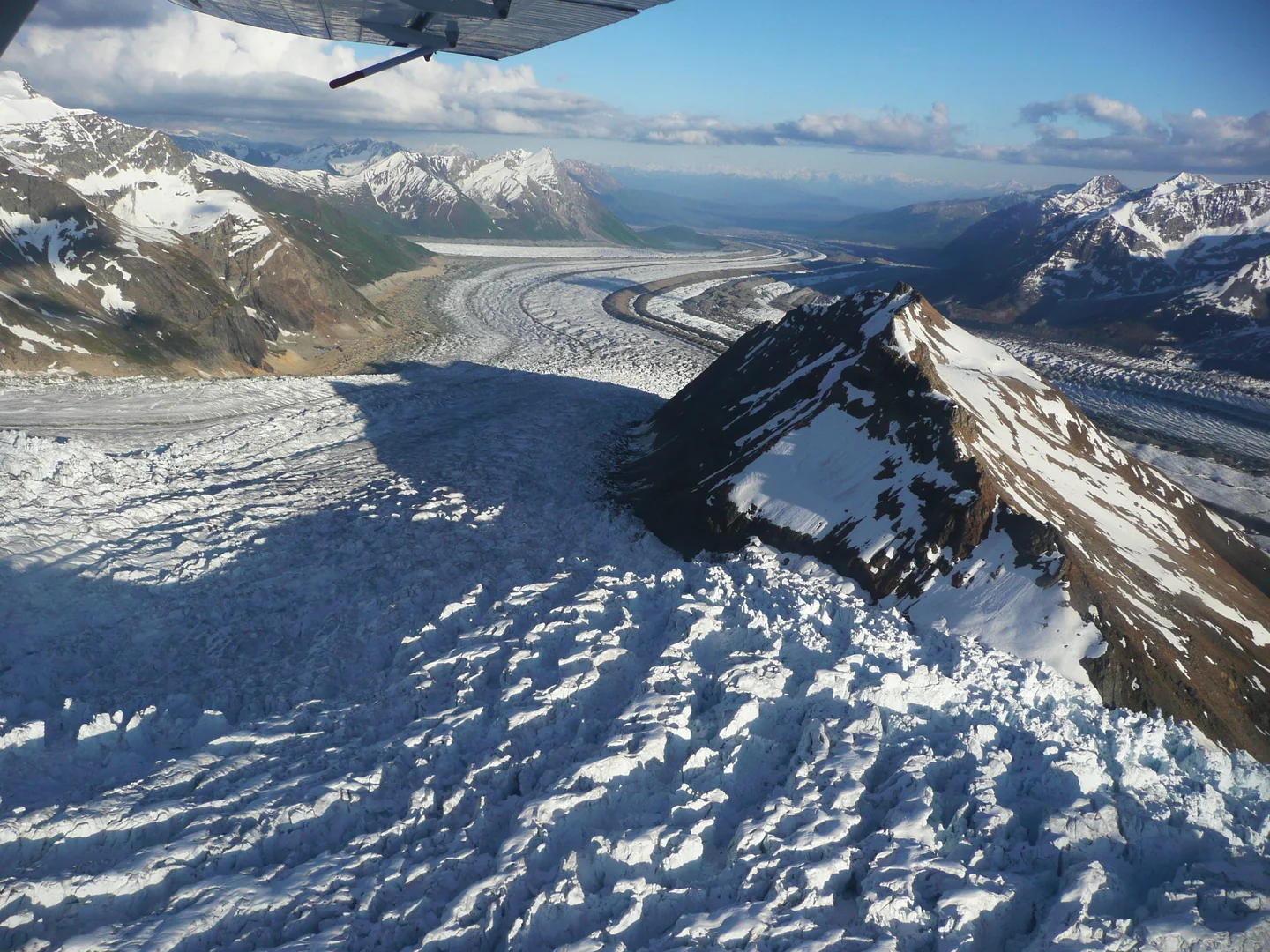 Kennicott and Root Glaciers