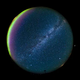 Hessdalen sky & Aurora