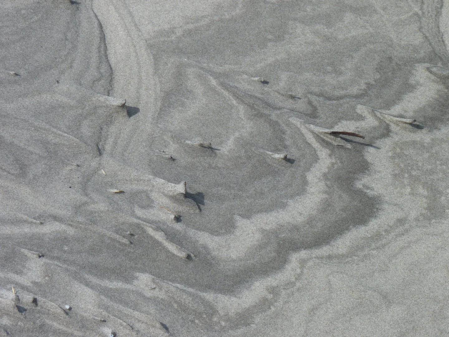Patterned sand