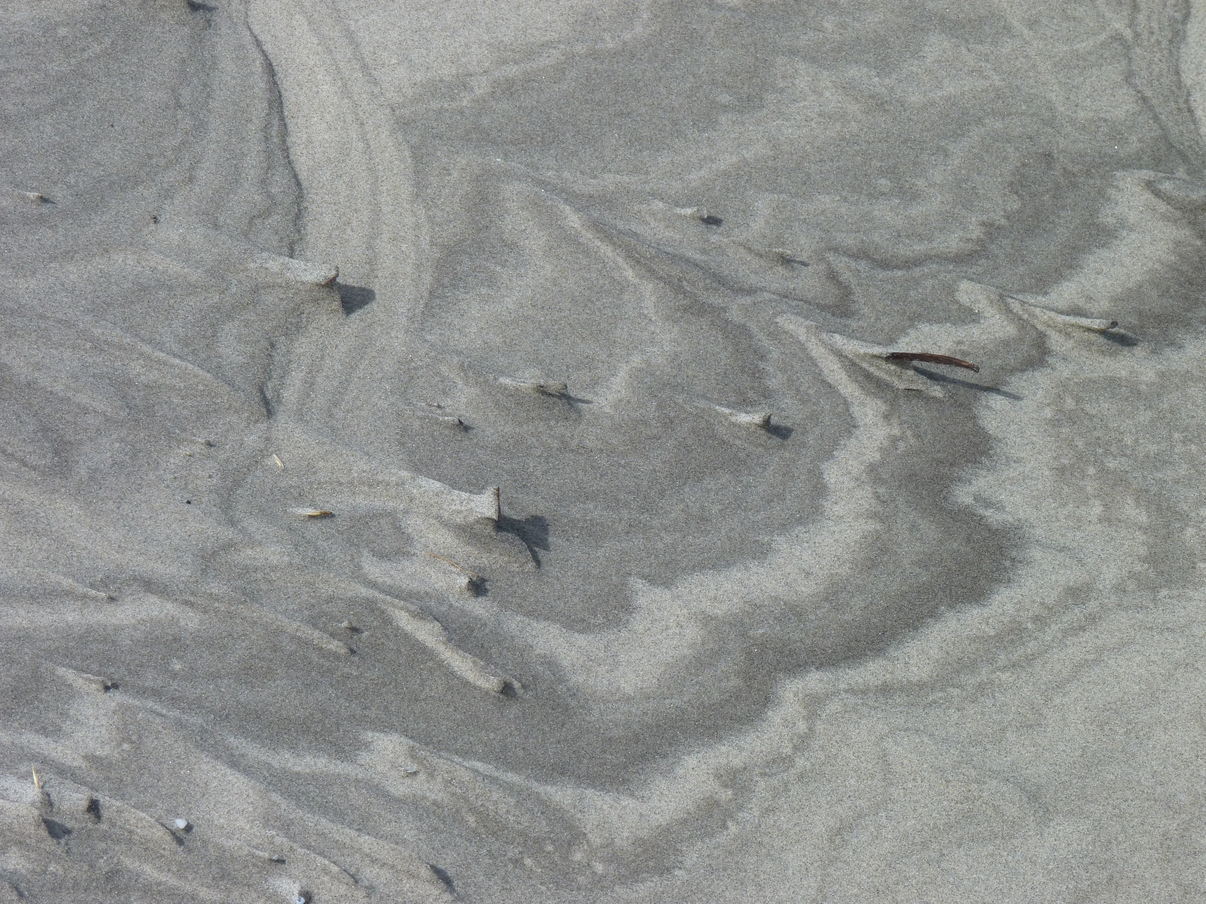 Patterned sand