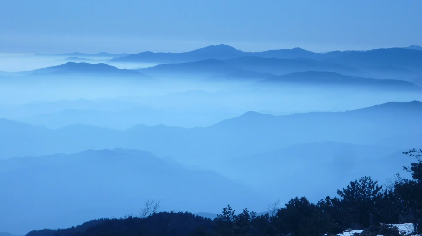 Blue Landscape