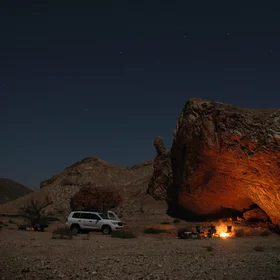 Fieldcamp at a Cave