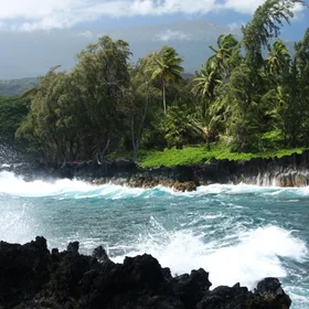 Keanae coast