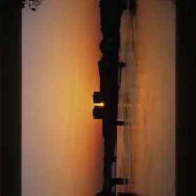 Funny city sunset!