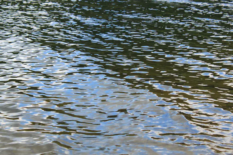 Soboth lake surface reflection