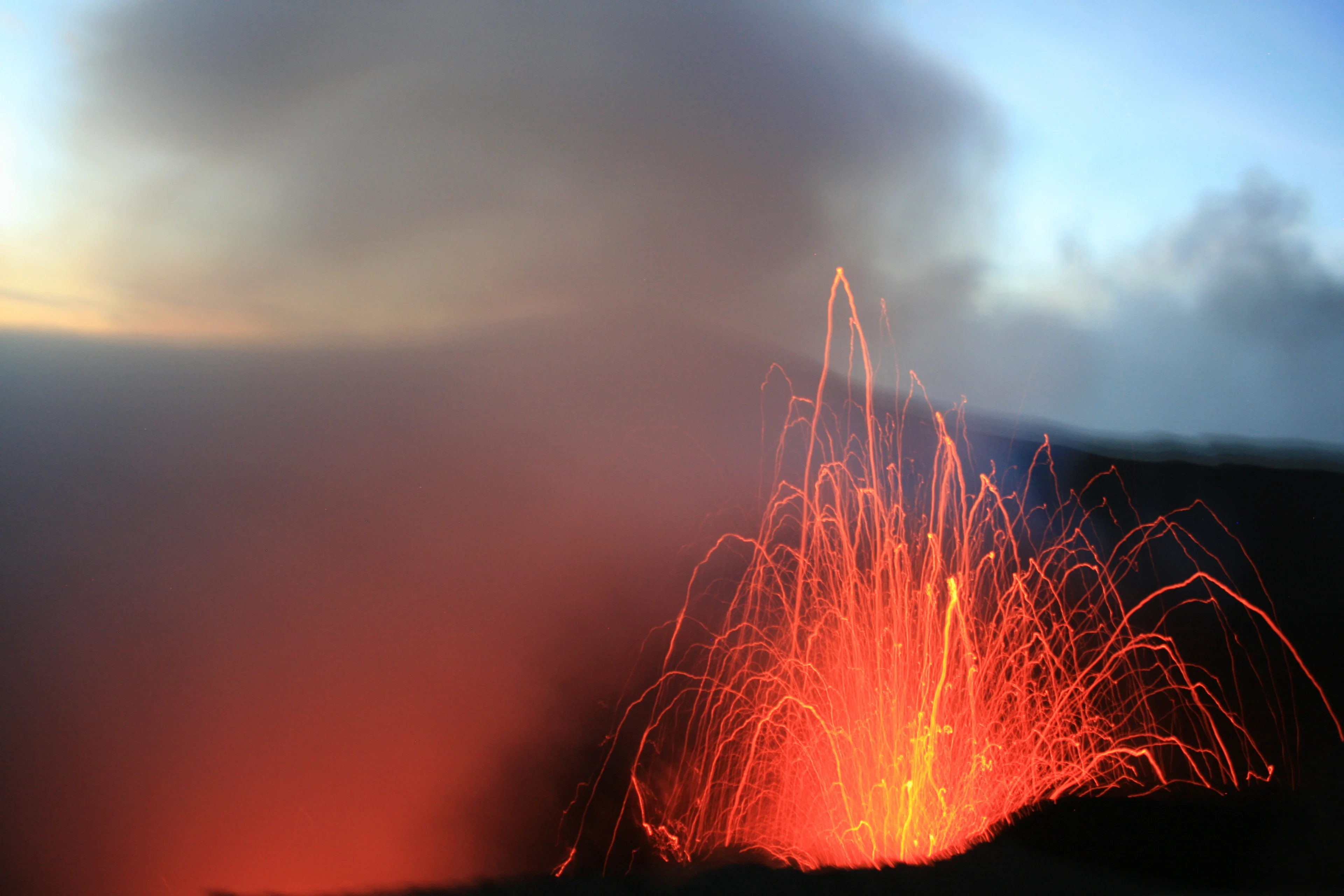 Nature's fireworks