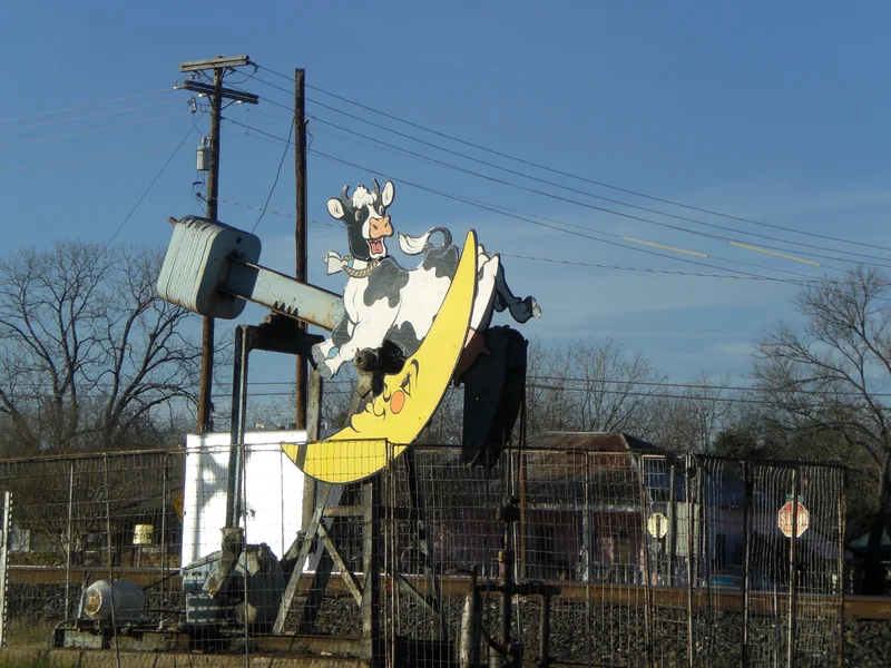 The Cow jumped over the Moon