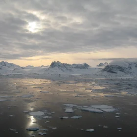 View from the helicopter
