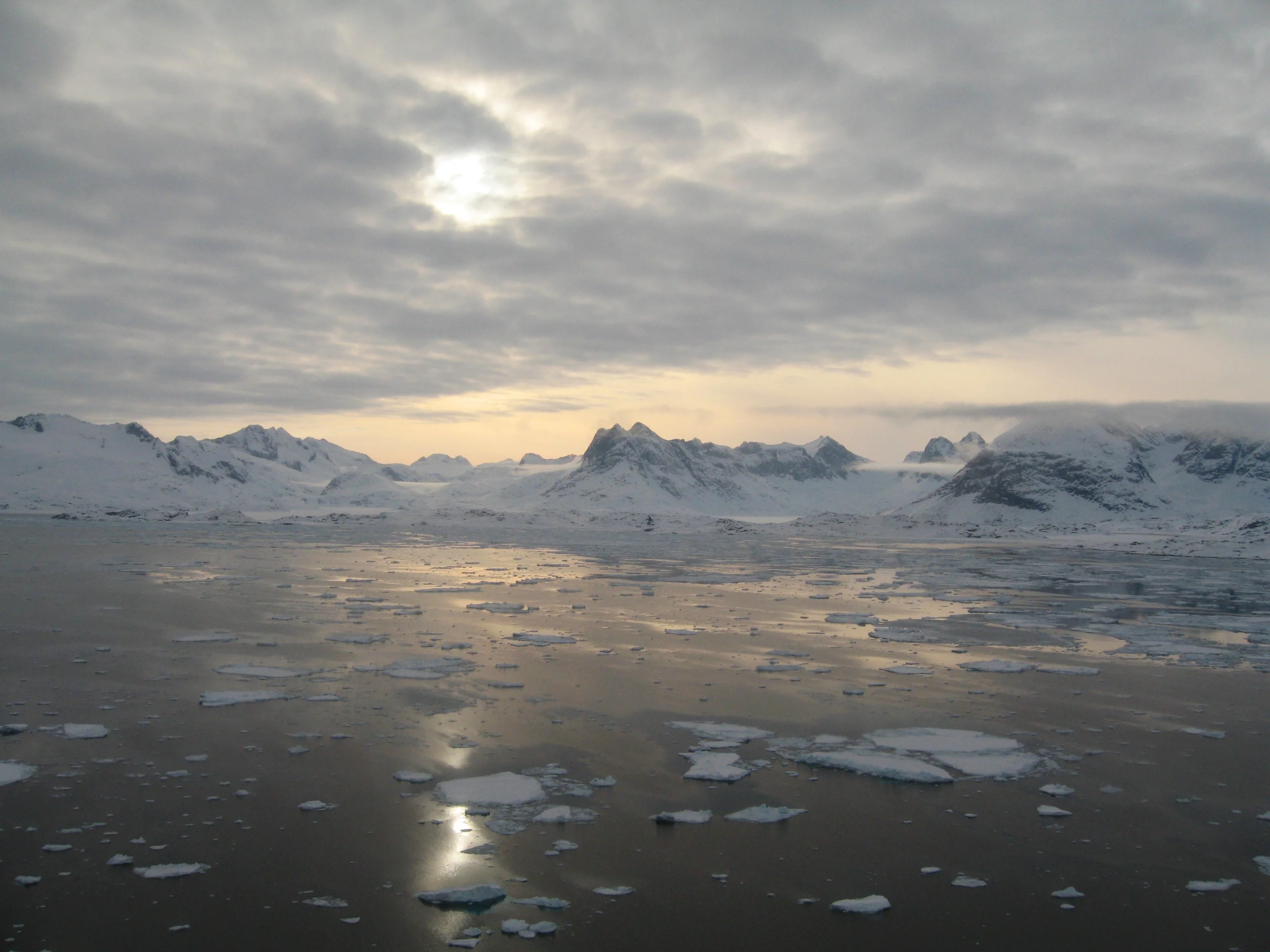 View from the helicopter