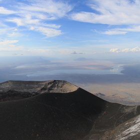 Oldoinyo Lengai summit view