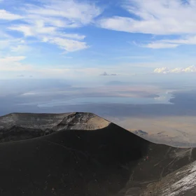 Oldoinyo Lengai summit view