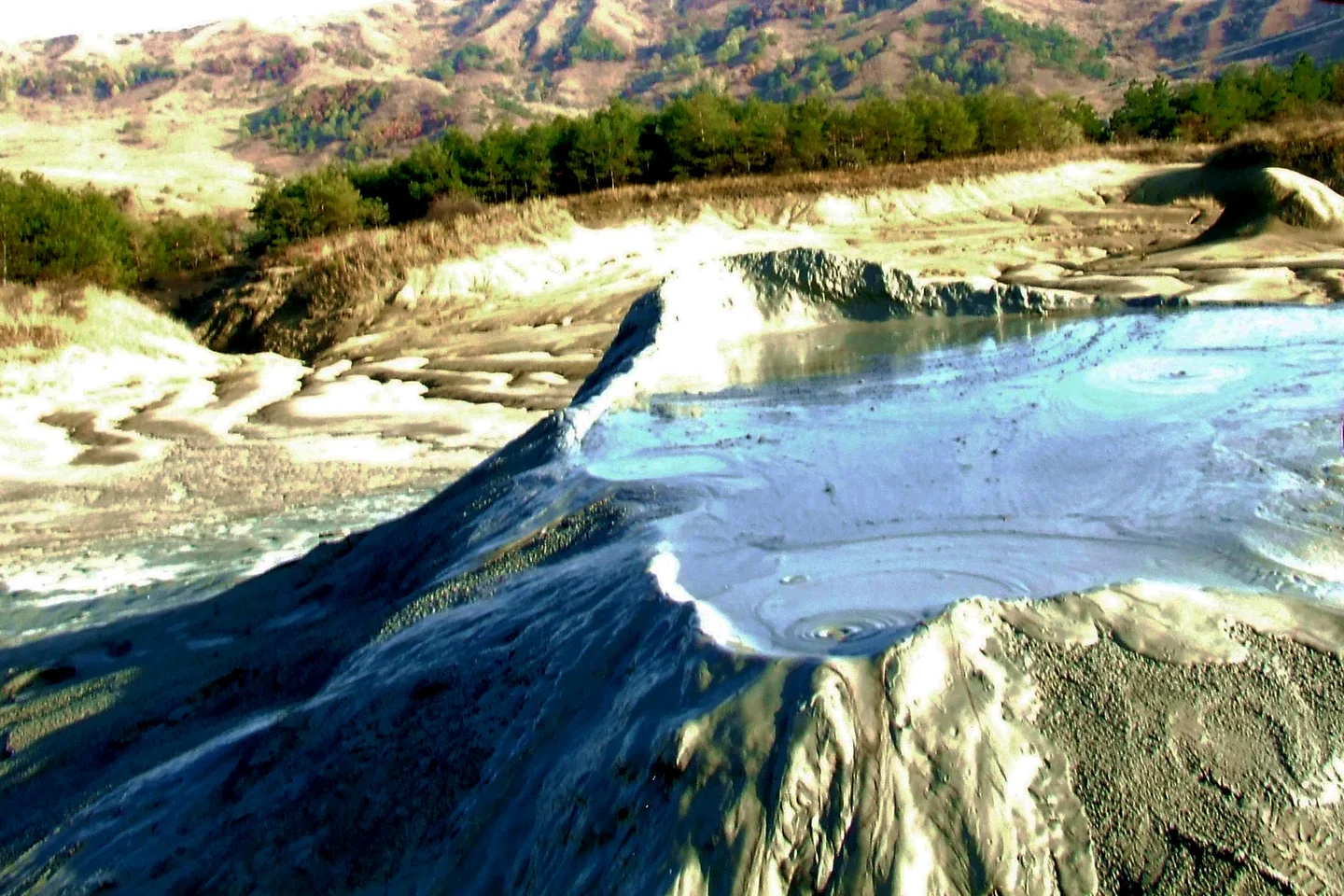 Mud volcano