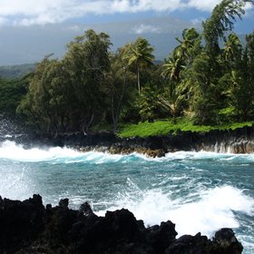 Keanae coast