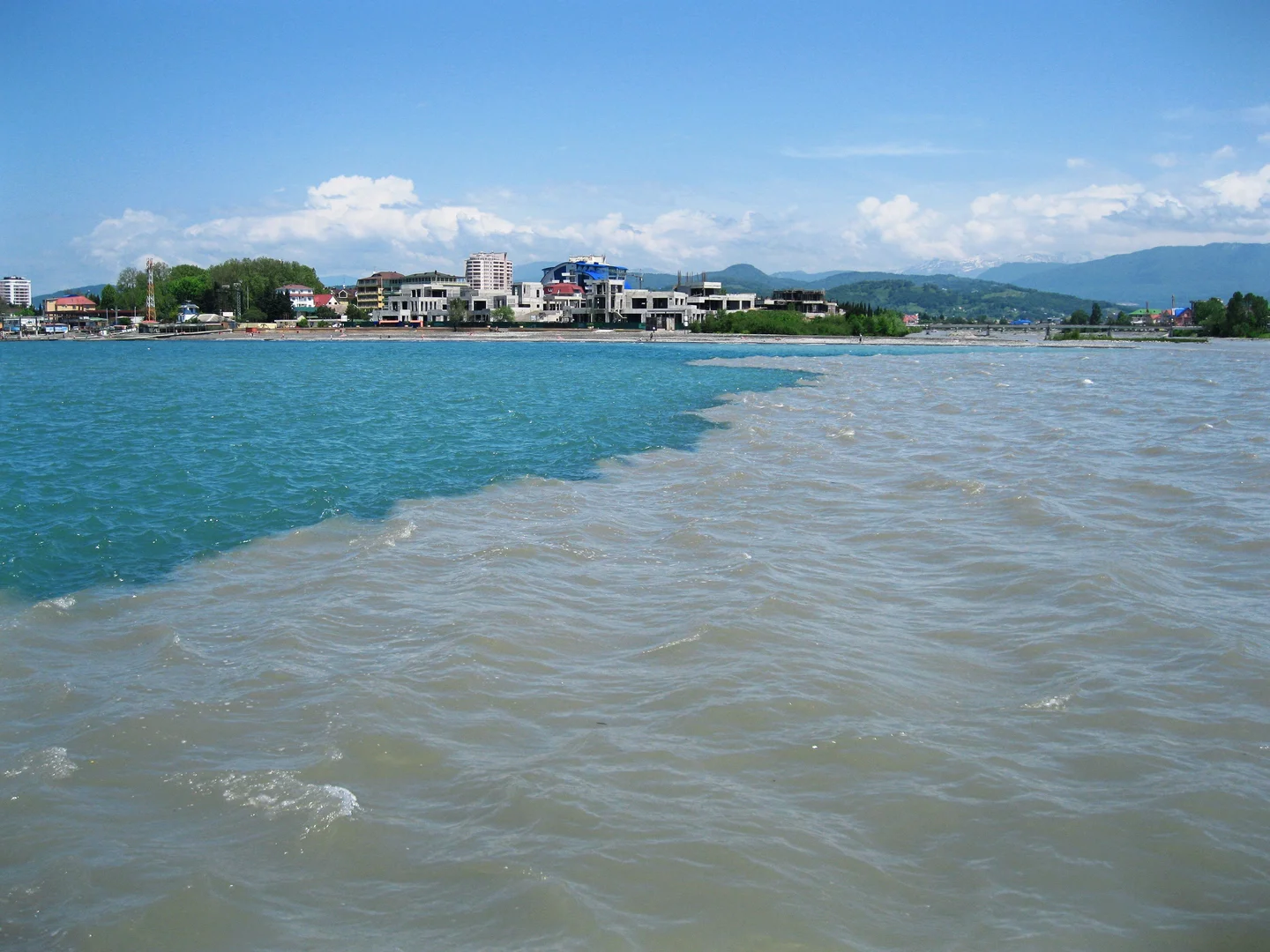 Two waters of Black sea