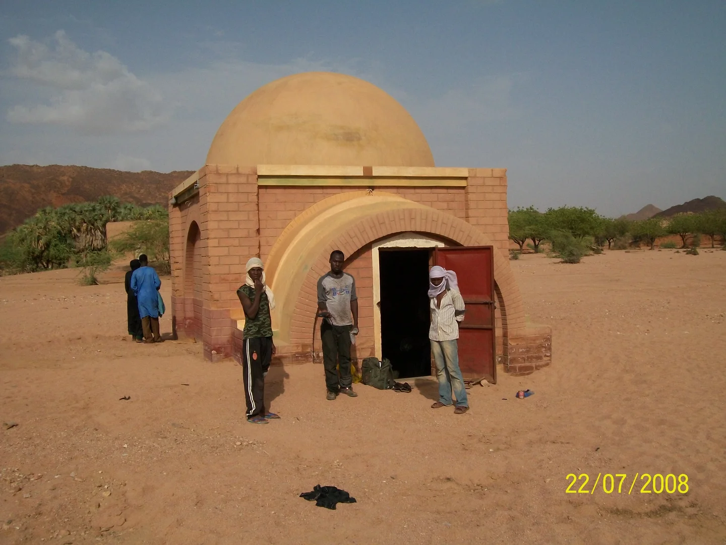 Local Balneo-Clinic Housing The Medicinal Tafadek Spring, Nw Of Agadez, Niger Republic