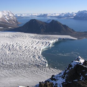 Retreating Glacier
