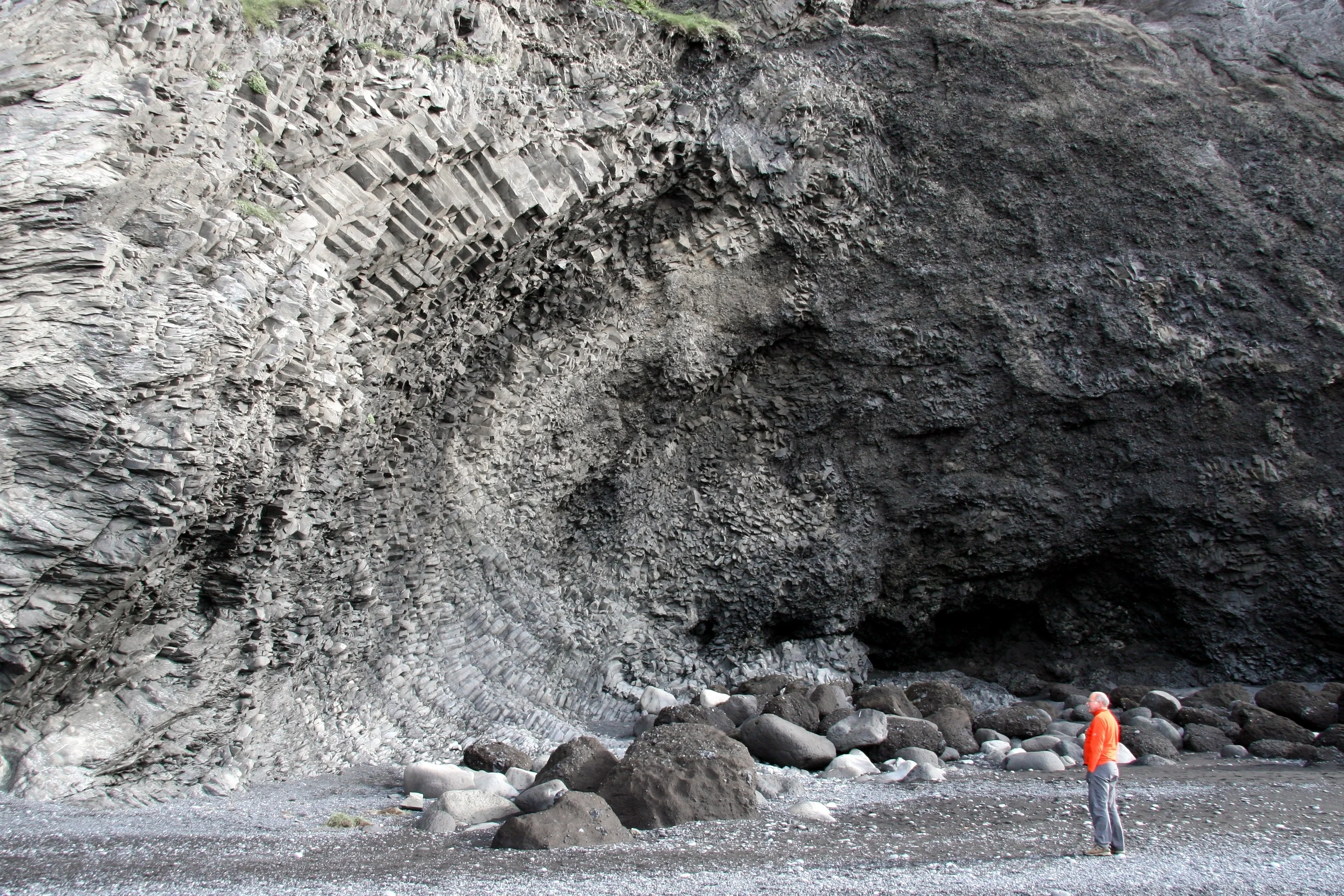 Surrounded by basalt!