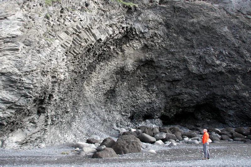 Surrounded by basalt!