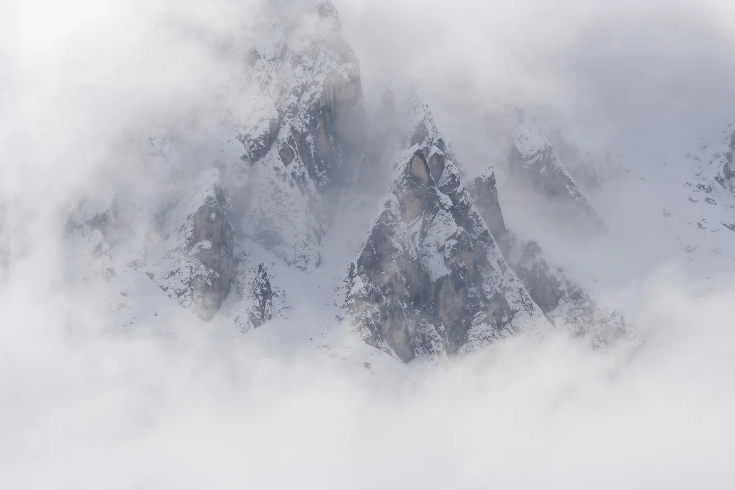 In the clouds