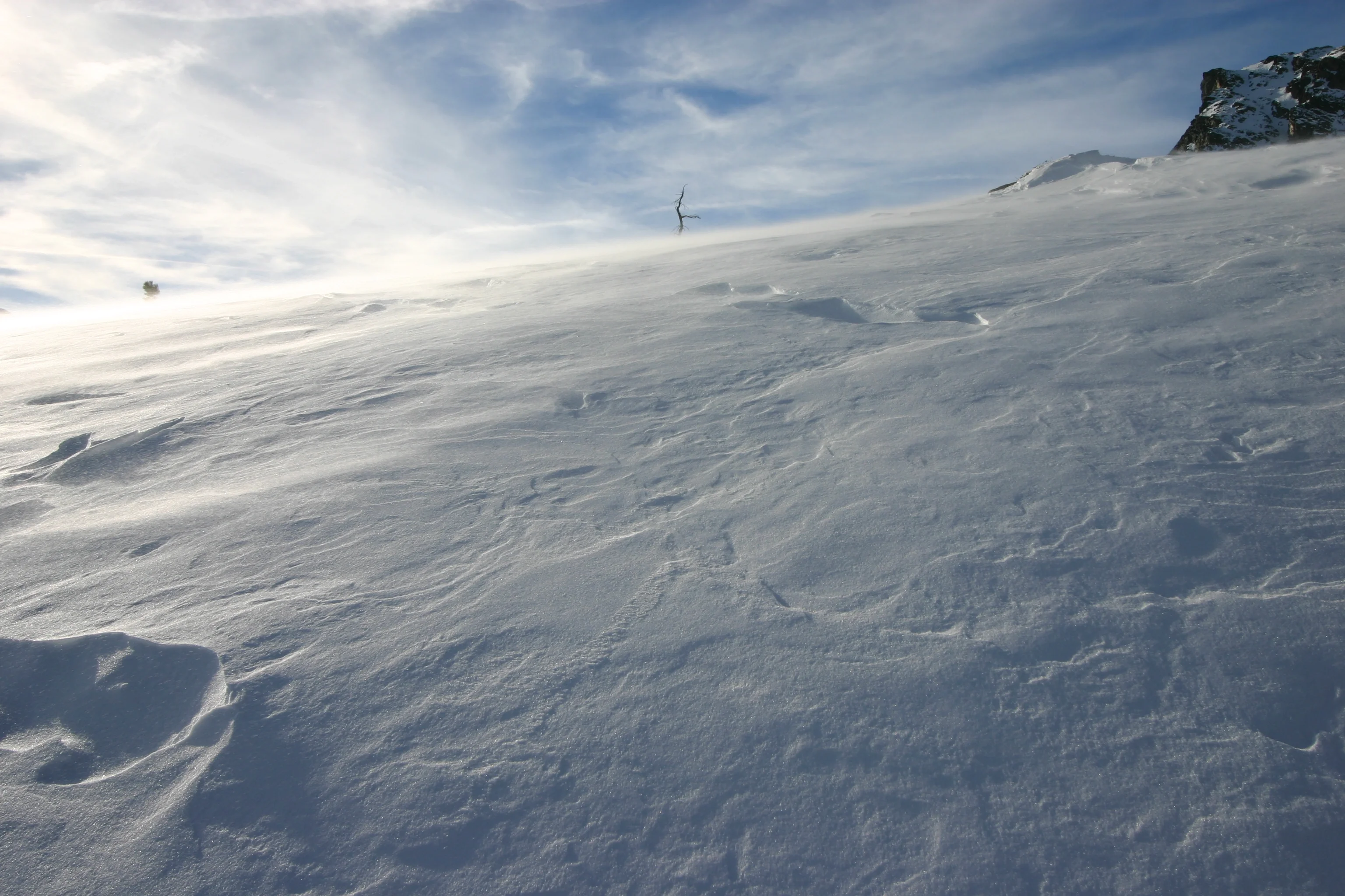 Snow drift