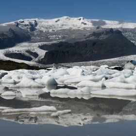Fjallsjökull after the 2011 Grímsvötn eruption