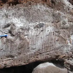 Rock With Salt Lenses