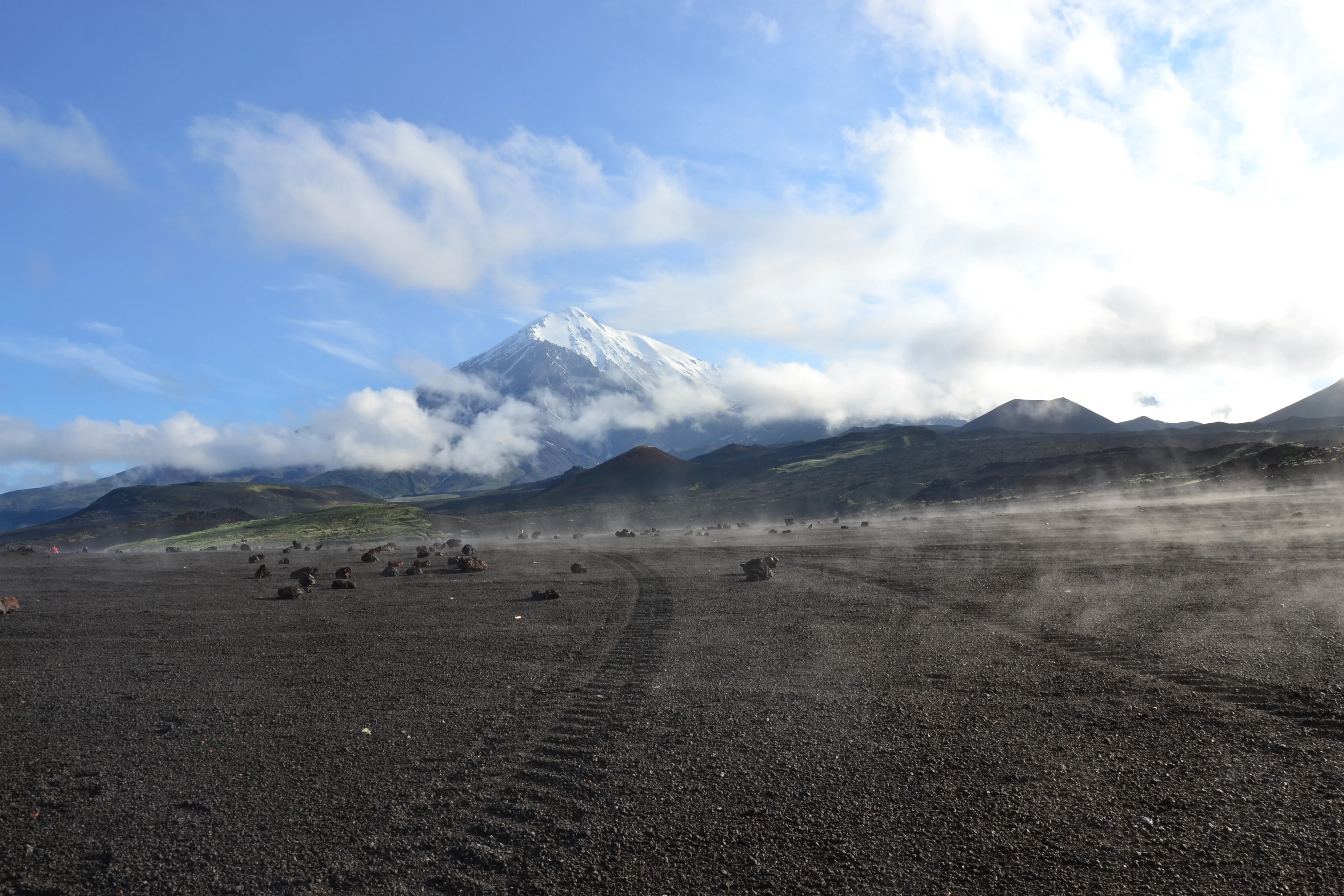 Volcano Tolbachik, Kamchatka