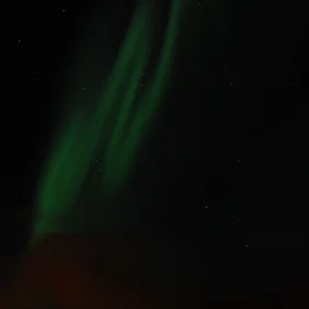 Aurora borealis near Tromso