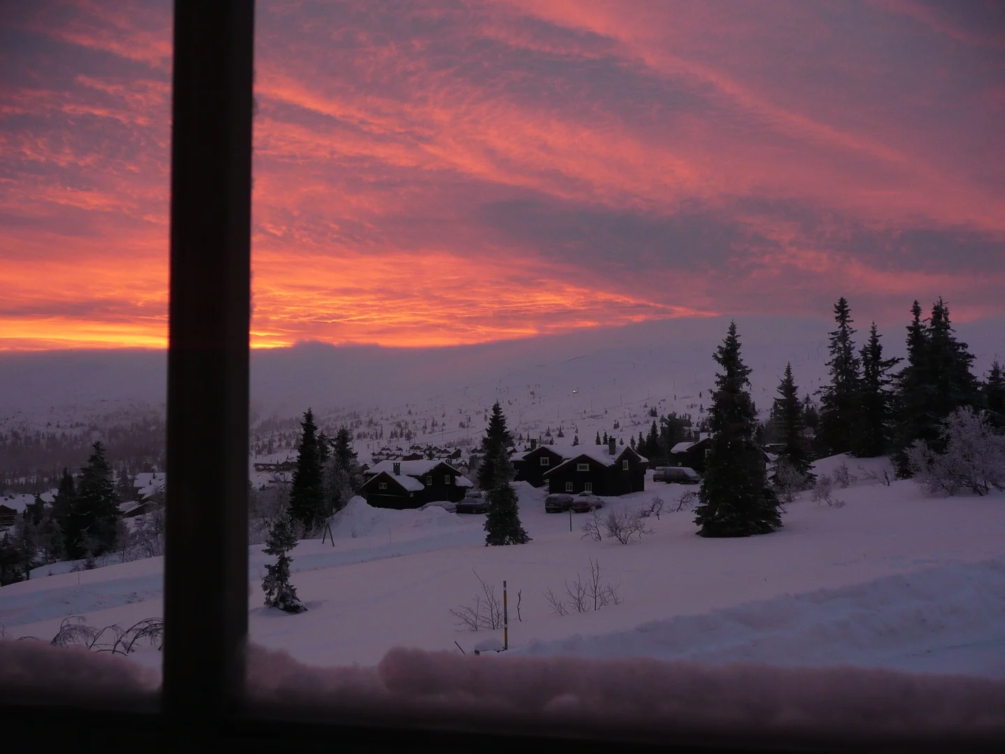 Fire in the sky