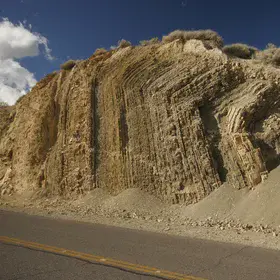 Thrust ramp anticline