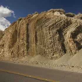 Thrust ramp anticline