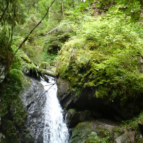 Waterfall in the Wutachtschlucht