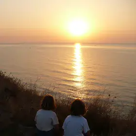 Sunrise on the Black Sea Coast