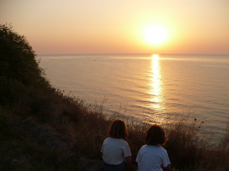 Sunrise on the Black Sea Coast