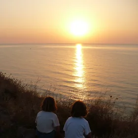 Sunrise on the Black Sea Coast