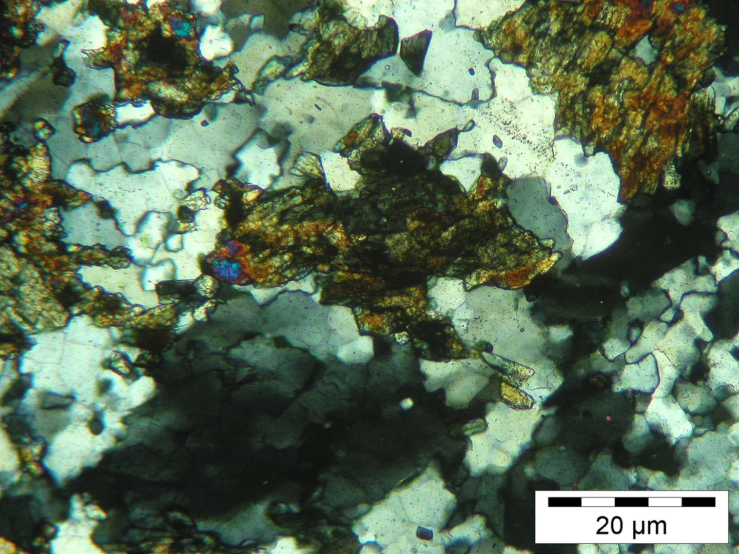 Cer Allanite, XPL