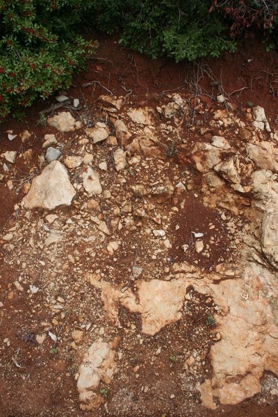 Terra rossa near São Brás de Alportel (southern Portugal)