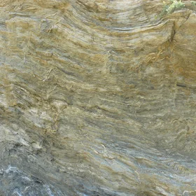 Rock with folds