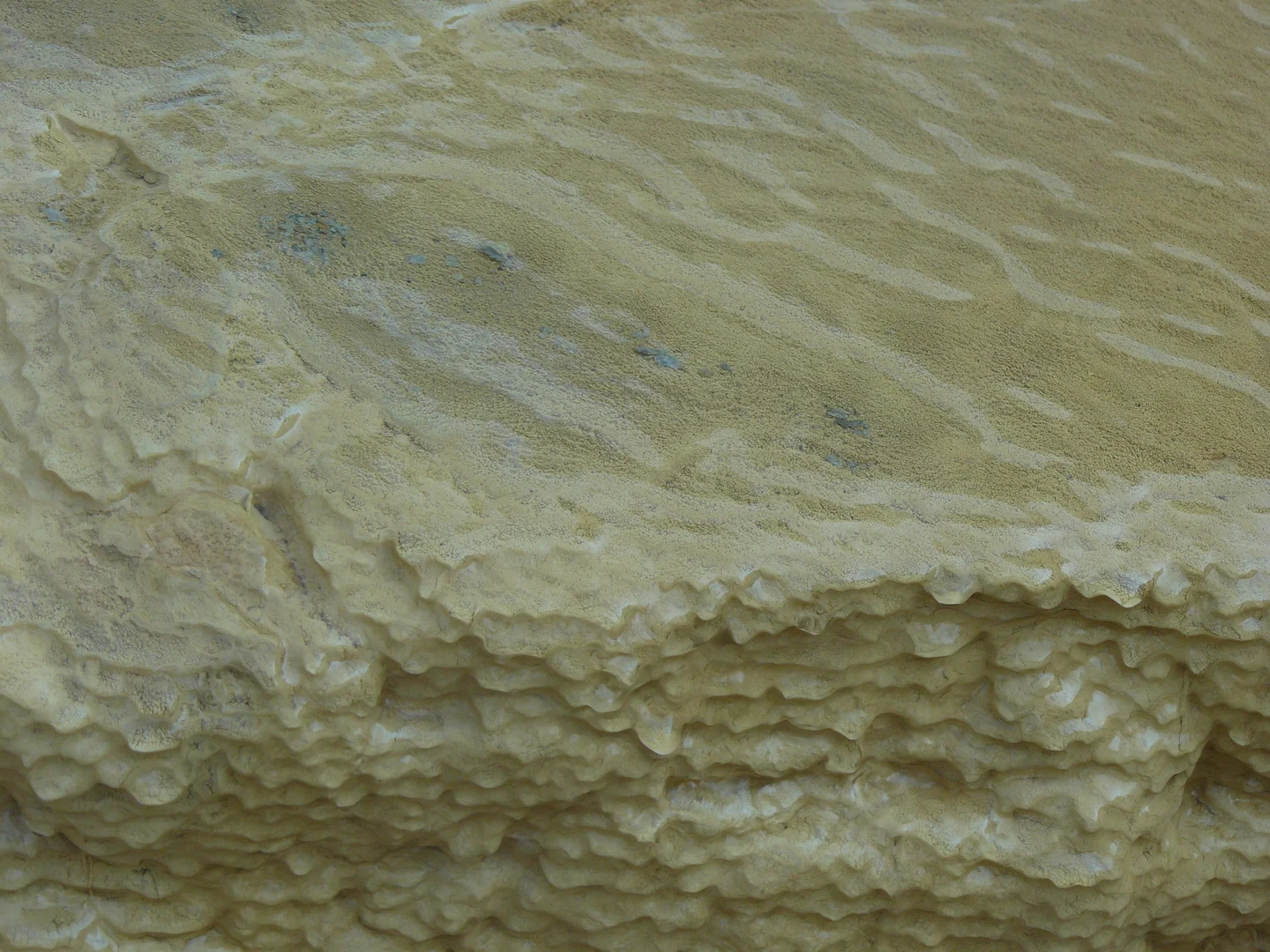Hot spring deposits