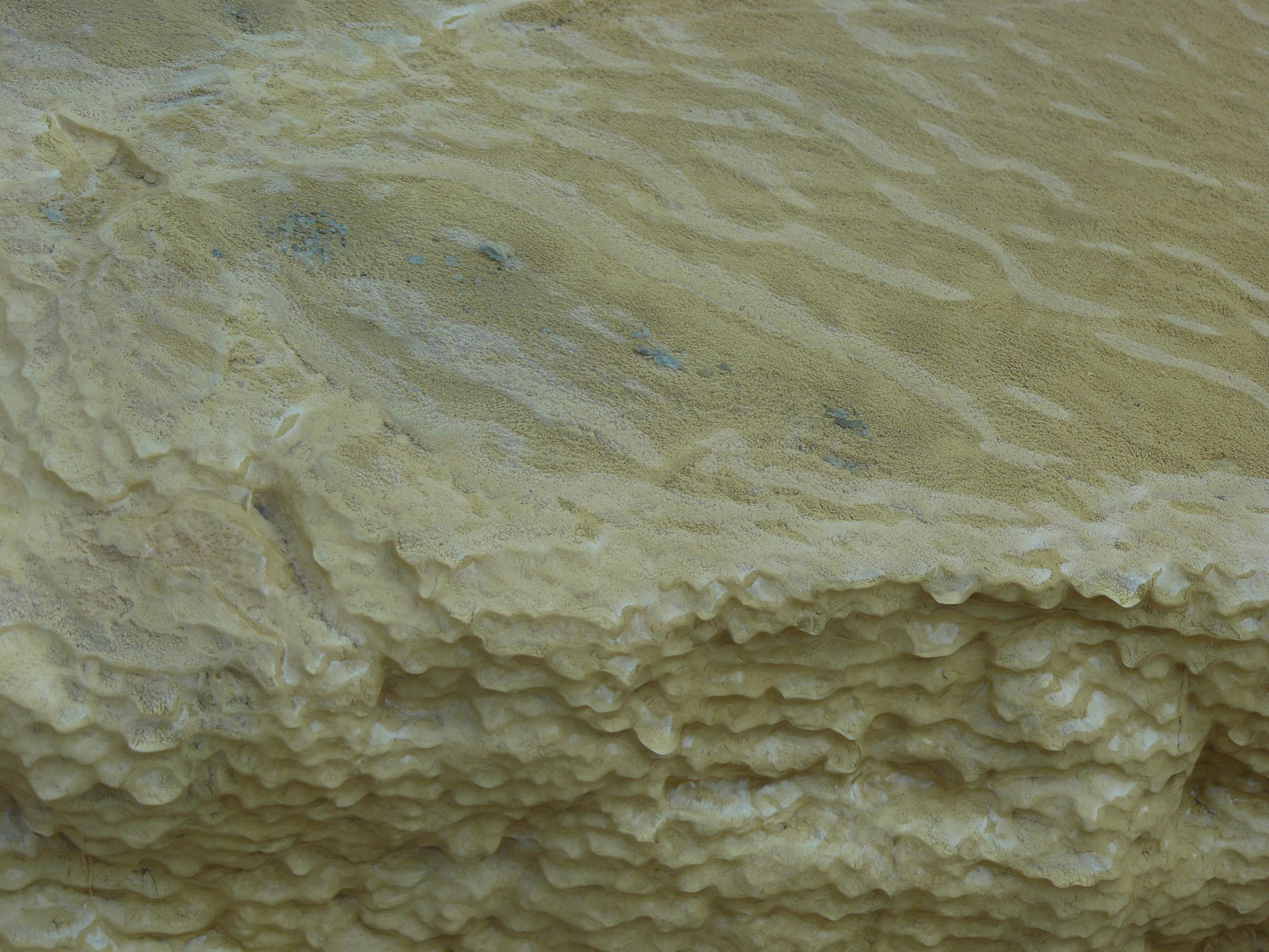 Hot spring deposits