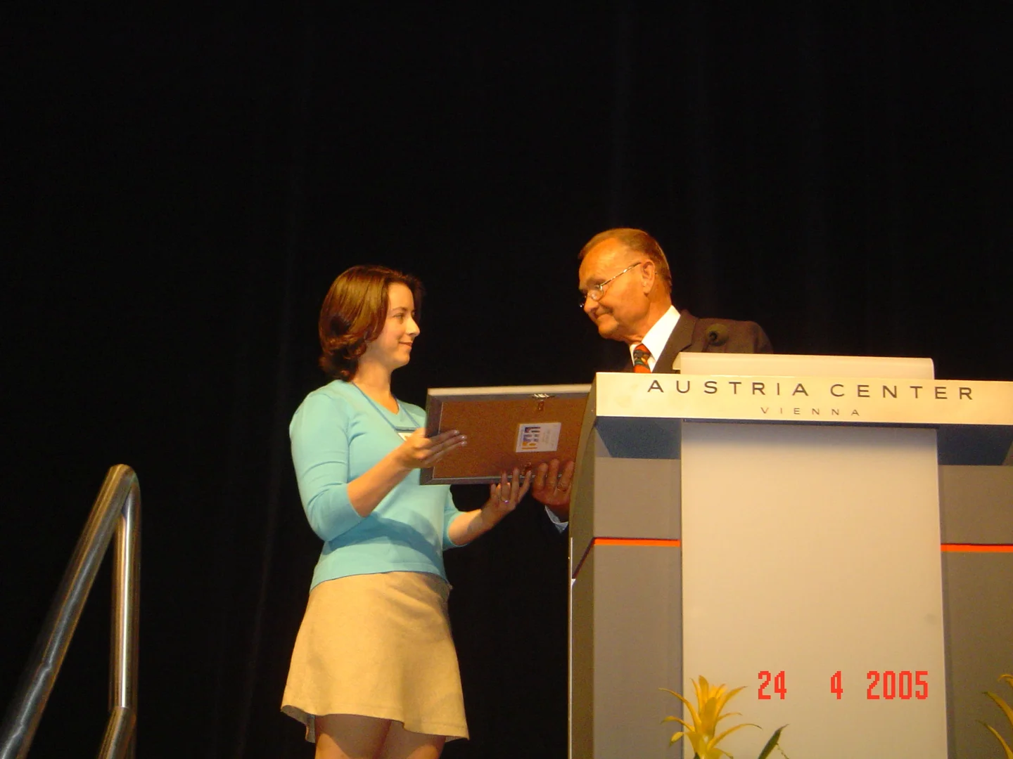 Award to Caroline Beghein