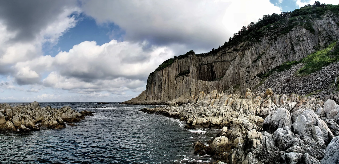 "Stolbchaty" cape. Kunashir Island