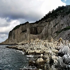 "Stolbchaty" cape. Kunashir Island