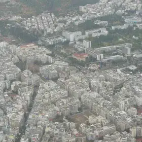 Urban area of Thessaloniki from above