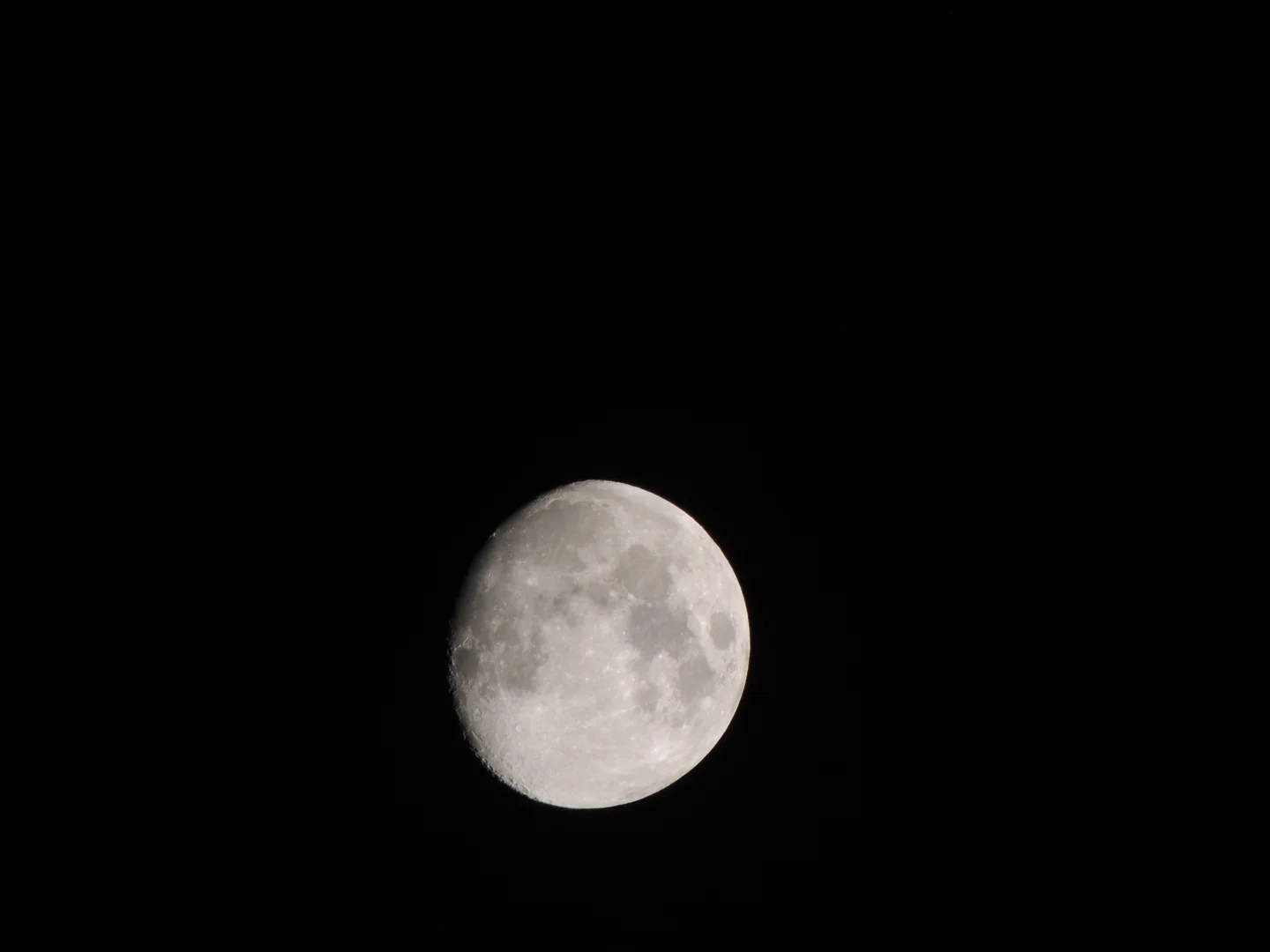 The moon