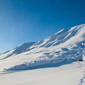 Slush avalanche