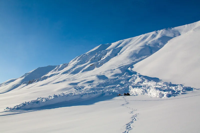 Slush avalanche